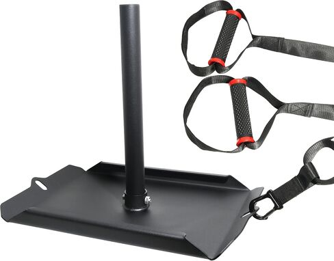 Weight Sled Made of One Pice Premium Steel. Workout Sled Improves Speed and Power. Weight Sleds for Training Used Indoor & Outdoor. Workout Sled Push Pull Moments. in Saudi Arabia