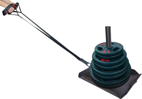 Weight Sled Made of One Pice Premium Steel. Workout Sled Improves Speed and Power. Weight Sleds for Training Used Indoor & Outdoor. Workout Sled Push Pull Moments. in Saudi Arabia