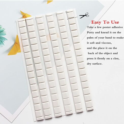 ملصق لاصق قابل للإزالة، معجون لاصق غير سام، معجون تثبيت آمن على الحائط وقابل لإعادة الاستخدام لتعليق الصور والمتحف، والتصوير الفوتوغرافي الفني، وإطارات الصور، ومستلزمات الحفلات in Kuwait
