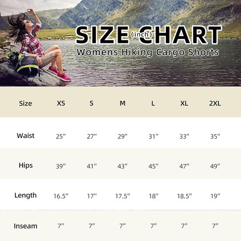 Cagola 7 "المشي لمسافات طويلة جولف السراويل النساء السراويل البضائع مع جيوب سريعة الجافة السراويل الرياضية تجريب الصيف مرونة الخصر in Kuwait