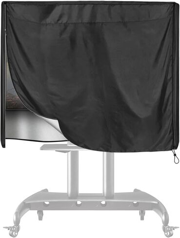 SELUGOVE Mobile TV Stand Cover, Suitable For 45-60 Inches Mobile TV Cart, Waterproof, Weatherproof and Dust-Proof TV Screen Protectors in Saudi Arabia