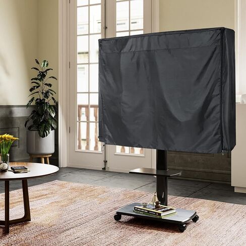 SELUGOVE Mobile TV Stand Cover, Suitable For 45-60 Inches Mobile TV Cart, Waterproof, Weatherproof and Dust-Proof TV Screen Protectors in Saudi Arabia