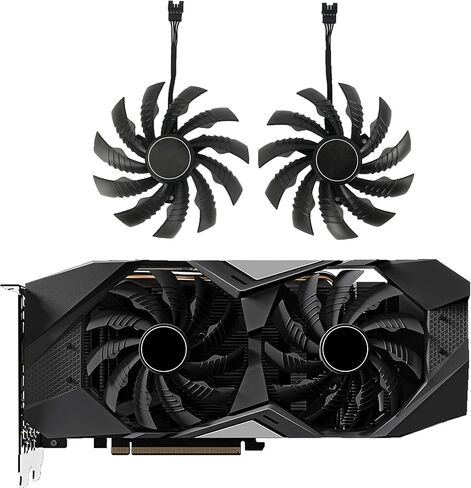 95MM PLD10010S12H GPU Replacement Cooling Fan for Gigabyte GTX 1650 Video Card RTX 2060/2070 Graphics Card Fan (Fan-AB) in Kuwait