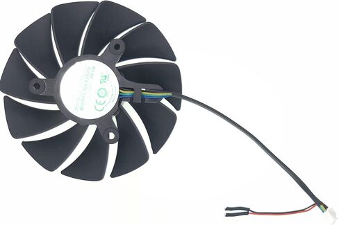 مروحة تبريد بطاقة الرسومات LEYEYDOJX الجديدة PLA09215B12H لأجهزة Lenovo/Dell RTX 3060 3070 3080 3090 (يسار + يمين) DC12V 0.55A مروحتان!! in Kuwait