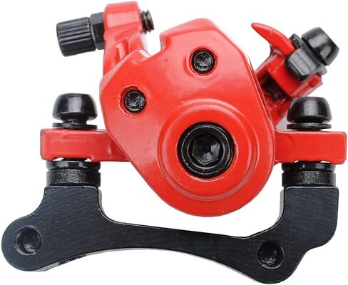 A Pair Red 51MM Brake Caliper Electric Scooter Mechanical Disc Brake Right Side for 8in 10in m365 Electric Scooter 120-140-160MM Brake disc in Saudi Arabia