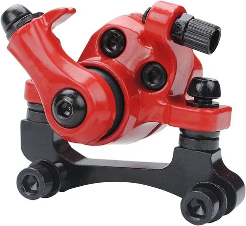 A Pair Red 51MM Brake Caliper Electric Scooter Mechanical Disc Brake Right Side for 8in 10in m365 Electric Scooter 120-140-160MM Brake disc in Saudi Arabia