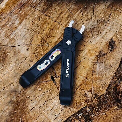 Granite Talon Bike Tire Levers with Bicycle Chain Master Link Pliers Function, Bike Chain Quick-Link Removing Tools, Bike Tool Kit for Mountain Bike, Road Bike, BMX Bike in Saudi Arabia