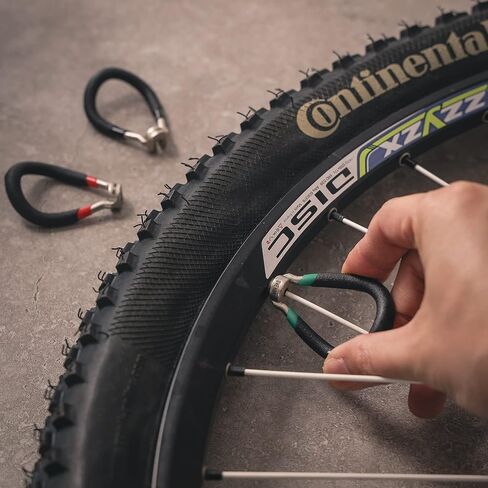 Bikehand Bike Wheel Spoke Wrench, Vinyl Coated, Heat Treated Steel, 80 Gauge, Color Coded in Saudi Arabia