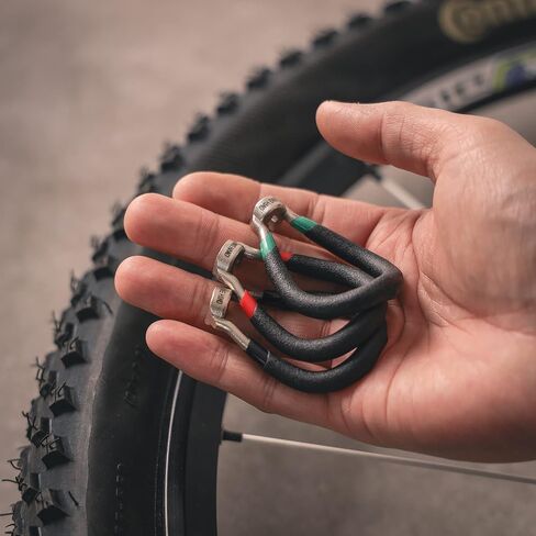 Bikehand Bike Wheel Spoke Wrench, Vinyl Coated, Heat Treated Steel, 80 Gauge, Color Coded in Saudi Arabia