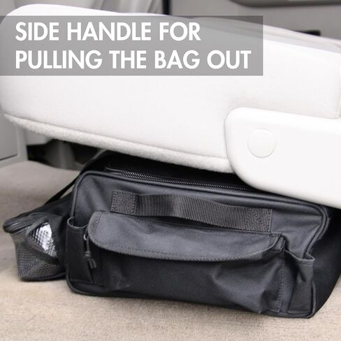 حقيبة تخزين تحت المقعد من بورتال، كابينة الطاقم ومنظم كابينة SuperCrew مع 3 حجرات تخزين ومقسمين داخليين لملحقات الشاحنات، أسود in Kuwait