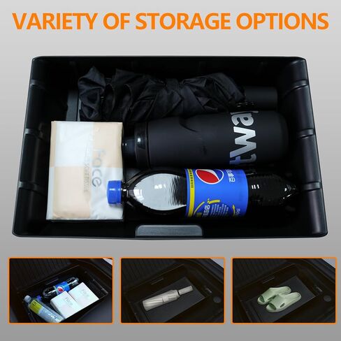 GSYLCMKP 2 قطعة صندوق منظم تخزين تحت المقعد لطراز تسلا Y 2023، صندوق TPE منظم صينية تخزين طراز تسلا Y ملحقات 2023 in Kuwait