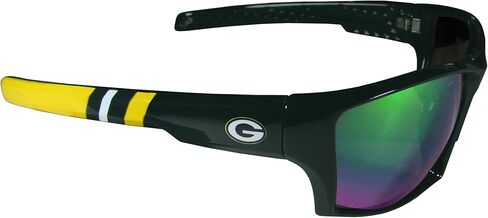 Siskiyou Sports NFL Green Bay Packers Unisex Edge Wrap Sunglass and Bag Set, Team Colors, One Size (FESG115EB-GR) in Saudi Arabia