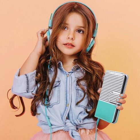 حافظة محفظة ULAK iPod Touch 7، حافظة iPod Touch 6 مع حامل بطاقة، غطاء حماية فوليو من جلد البولي يوريثان الفاخر بقفل مغناطيسي لجهاز iPod Touch الجيل السابع/السادس/الخامس (رخام) in Kuwait