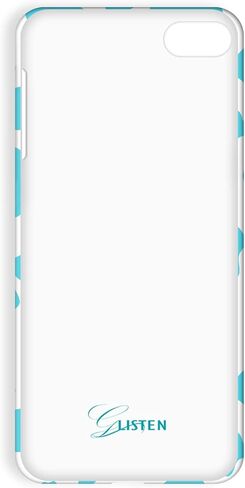 Glisten - iPod Touch 7th / 6th / 5th Generation Case - Cow Skin Sky Blue Print Design Printed Slim Plastic Hard Snap on Protective Designer Back Phone Case/Cover for iPod Touch 7/6 / 5., White in Kuwait