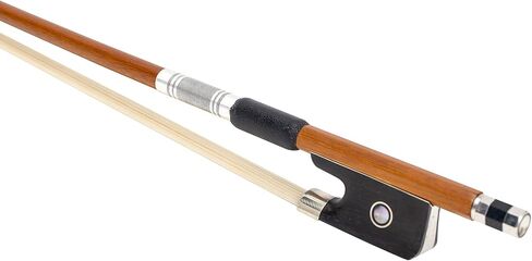 MI&VI CB-820 قوس التشيلو الاحترافي المصنوع يدويًا 4/4 (الحجم الكامل) مع علبة القوس متضمنة | جبل لف الفضة | متوازن | الوزن المثالي | شعر الحصان المنغولي - موسيقى MIVI in Kuwait