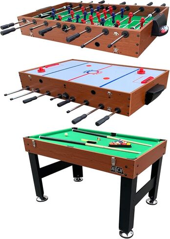 KICK Trilogy 55" 3-in-1 Multi Game Table in Saudi Arabia