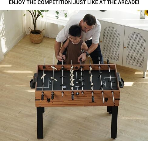 TALLO 4-in-1 Game Table, 48-in Folding Portable Combo Game Table Set w/Ping Pong, Slide Hockey, Pool Billiards for Kids and Adults, Indoor and Outdoor Games in Saudi Arabia