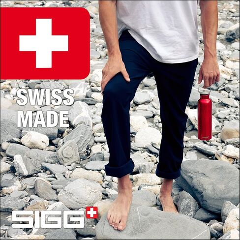 SIGG - زجاجة ألومنيوم - Alu الأصلية - معتمدة محايدة للمناخ - مناسبة للمشروبات الغازية - 17/25 أونصة in Kuwait