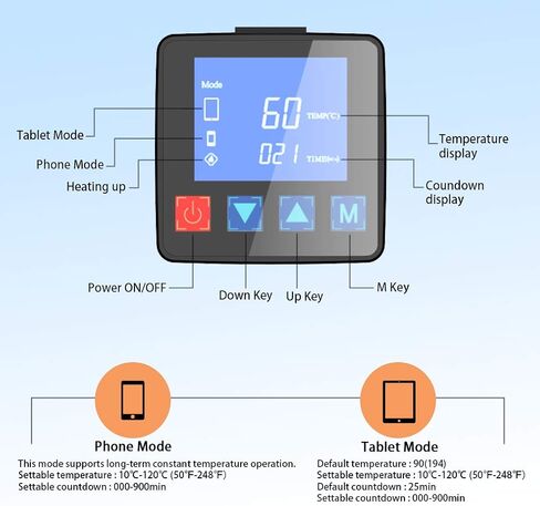 Heating Pad Compatible with iPad iPhone Smartphone LCD Screen Separator Machine Repair Tools Heat Plate in Kuwait