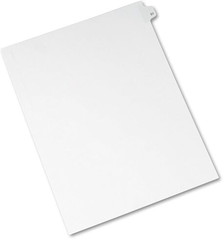 AVE01051 - Avery Avery-Style Legal Side Tab Divider in Saudi Arabia