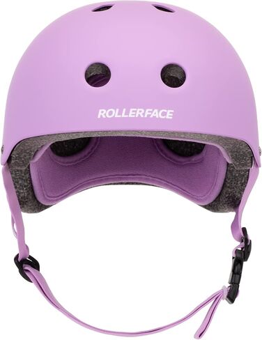 Rollerface Multi-Sport Helmet Scooter, Skateboard, Roller Skate, Inline Skating, with Double International Safety Certificate, Extra-Padded Interior, for Youth and Adults. in Saudi Arabia