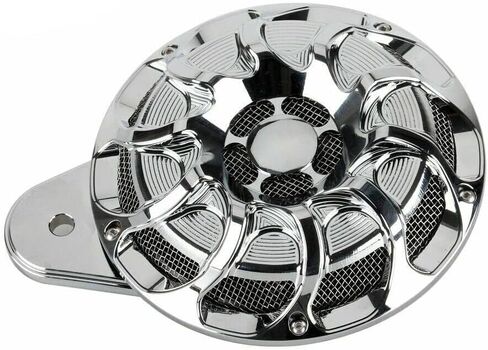 Eagle Lights ELH-C 120 ديسيبل SONICSHIELD Horn لموديلات Harley Davidson مع بوق تثبيت جانبي (كروم) in Kuwait