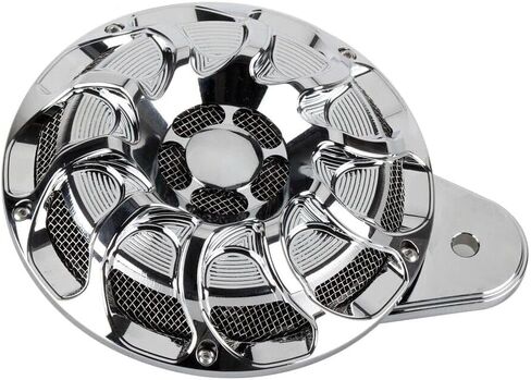 Eagle Lights ELH-C 120 ديسيبل SONICSHIELD Horn لموديلات Harley Davidson مع بوق تثبيت جانبي (كروم) in Kuwait