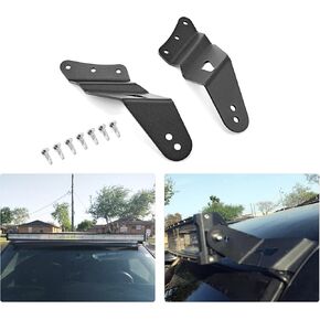 Wsays Upper Roof 52" Curved Light Bar Mount Compatible with Chevrolet Silverado/Tahoe/Suburban 1999-2007 Fit GMC Sierra Yukons 1999-2007