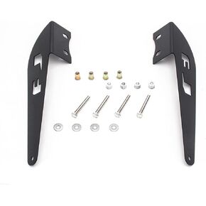 FJ Cruiser Light Bar Mount Roof Rack LED Light Bar Mounting Brackets Upper Windshield A-Pillar 52" Straight Curved LED Light Bar Bracket for 2007-2014 Toyota FJ Cruiser