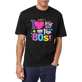 80's Shirts for Men: I Love The 80s Shirt Tops Vintage 80s Music T-Shirt 80s Birthday Party Outfits