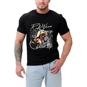 Men Rod Last Lap Tour 2024 Wave T-Shirt Fashion Cotton Shirts Music Fans Tshirts Short Sleeve Shirt Women
