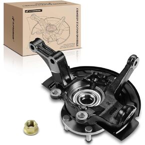 A-Premium Front Steering Knuckle & Wheel Bearing Hub Assembly Compatible with Nissan Altima 2002-2006 3.5L Sedan, Right Passenger Side