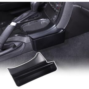 PIUGILH Gear Shift Side Storage Box Tray Compatible with Corvette C6 2005-2013 Inner Accessories, ABS Interior Car Center Console Gear Shift Storage Box Tray Trim