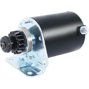 Steel Gear 5742N New Starter Fit for Briggs and Stratton 7 HP-18 HP 1972-2002 16 Teeth 497595 391423 390838 392749 394805 491766 497594 693054 SBS0001 41022003 41022003R 41022052 5742