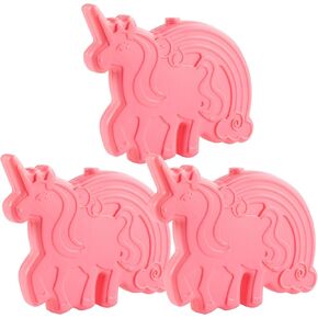 Bentology 3-Pack Unicorn, Narwhal, Corgi Themed Hard Ice Packs, BPA Free, Reusable, Easy to Wash, Fits in Lunch Boxes