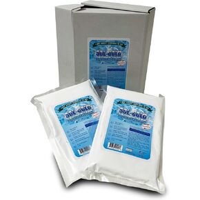 Sol-Cold Ice Cooler Pack - Two Reusable Long Lasting Powder Packs - Lightweight Powder Freezer Packs for Cooler - Cold 3X Longer Then Freezer Ice Pack
