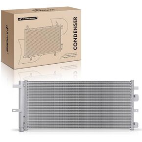 A-Premium Air Conditioning A/C Condenser Compatible with Ford Fusion 2013-2020, Police Responder Hybrid 2019-2020 & Lincoln MKZ, Continental, Replace# 4211