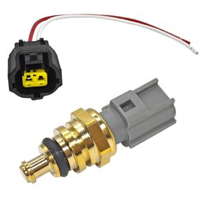 XS6Z-12A648-BA Coolant Temp Temperature Sensor with Connector Pigtail Harness for Ford Mazda Mercury - Replace D001854, G-XS6EAA, 1089894, ST240, TS10262, 9013403, 37251, 6PT009309571, 50937251
