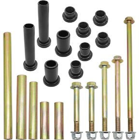 Rear A-Arm Bushing Rebuild Kit (1 Side) for Polaris Sportsman 550 850 1000 2010-2019 Scrambler 850 1000 2013-2019, OEM# 5436973 7518472 5439874 5439874 5437651