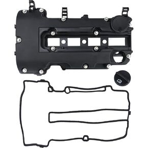 25198498 Engine Valve Cover Fit for 13-21 Buick Encore, 14-16 Cadillac ELR, 11-16 Chevy Cruze, 2016 Cruze Limited, 12-20 Sonic, 13-21 CTrax, Volt L4 1.4L w/Oil Filler Cap Valve Cover Gasket Bolt