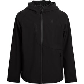 Spyder Boys' Jacket - Fleece Lined Water Resistant Warm Hooded Softshell Windproof Jacket for Boys (Sizes: 8-20)