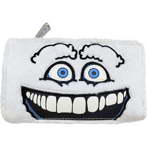 Loungefly Monsters Inc Yeti Abominable Snowman Cosplay Plush Double Strap Shoulder Bag