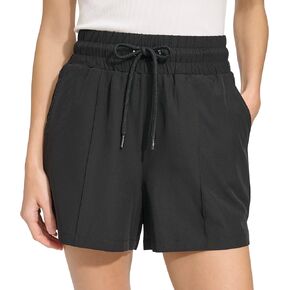 Andrew Marc Women's Pull on Relaxed Stretch Short