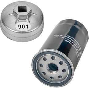 122-0836 Oil Filter & 420-0577 122-0836 Oil Filter Wrench Kit Fits for RV QG 5500/7000 Series HGJAA HGJAB HGJAC Spin-on Replaces 01220836 B7238 PH2875 PH10027