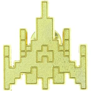 Loot Crate Gaming Galaga Spaceship Classic Arcade Video Game Collectible Pin