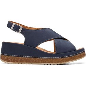 Clarks Women's Kassanda Step Wedge Sandal