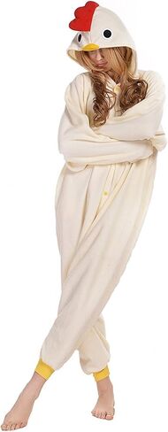 CANASOUR Halloween Custume Adult Anime Unisex Cow Polyster Women's Onesie Costume in Kuwait