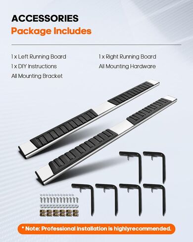 OCPTY Running Boards, Steps Nerf Bars Compatible for Chevrolet Colorado/for GMC Canyon Crew Cab 2015-2023, 6 Inches Aluminum Black Side Steps Nerf Bars in Saudi Arabia