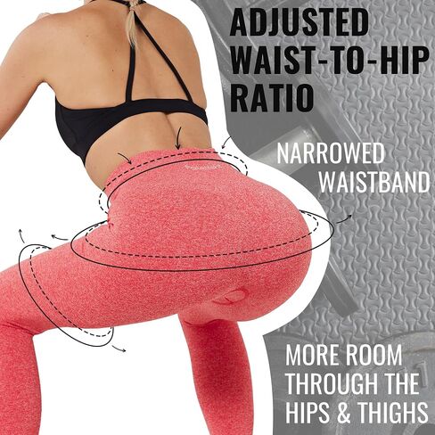 Women's Tummy Control Seamless Leggings, High Waisted Workout Leggings for Women, No Front Seam Yoga Pants in Saudi Arabia