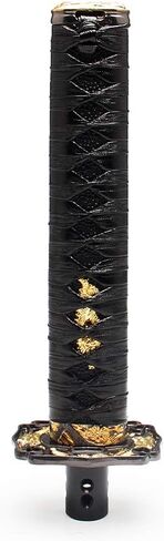 Katana Automatic Shift Knob for Lock/Button Automatic Transmission,Individuality Samurai Sword Gear Shifter Black + Red（20cm） in Kuwait